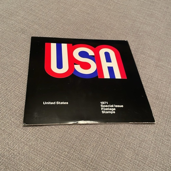 USA USPS Commemorative Stamp Set 1971 Special Issue Edition Mini Book Album - Picture 8 of 10